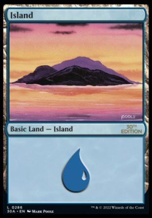 Island (Magic 30th Anniversary Edition) Trading Card