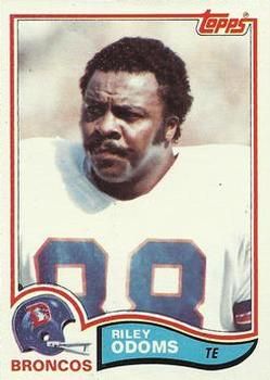 At Auction: 1980 Topps Football Riley Odoms Card #51