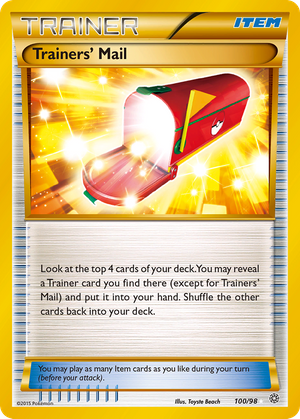 Trainers' Mail (Trainer: Item) (100/98) - Ancient Origins