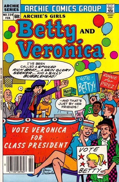 Archie's Girls Betty and Veronica #334 Comic