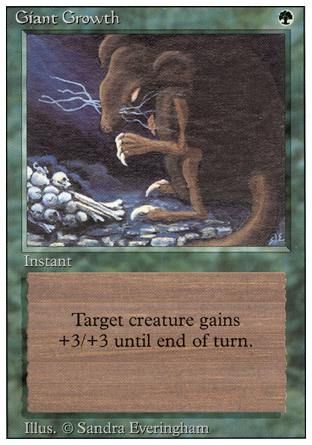 Giant Growth (Revised Edition) Trading Card