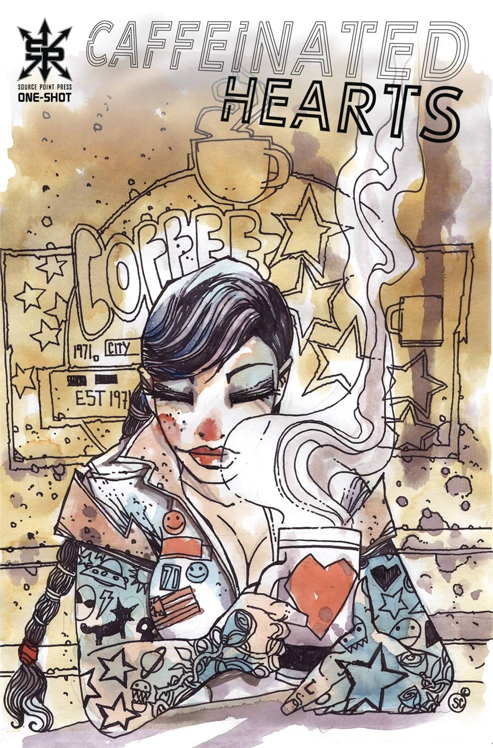 Caffeinated Hearts #nn Comic