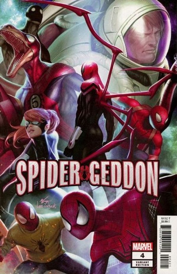 Spider-Geddon #4 (In Hyuk Lee Connecting Variant)