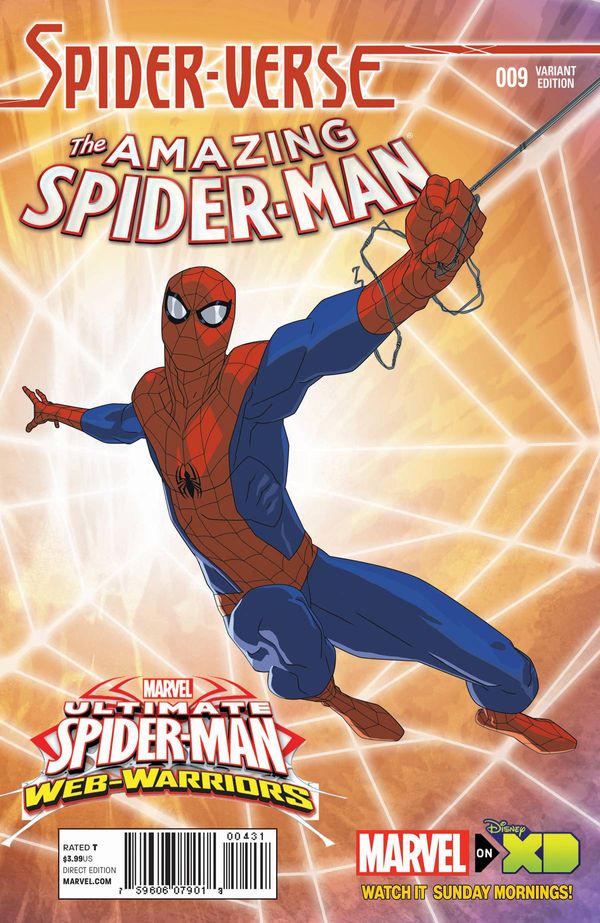 Amazing Spider-man #9 (Marvel Animation Spider-verse Va)
