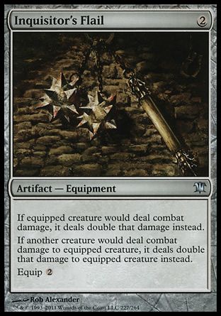 Inquisitor's Flail (Innistrad) Trading Card