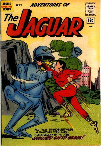 Adventures of the Jaguar #8 Comic