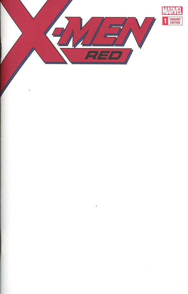 X-Men: Red #1 (Blank Variant Leg)