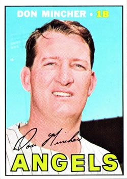 Don Mincher 1967 Topps #312 Sports Card