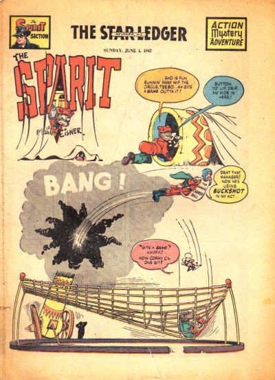 Spirit Section #6/1/1947 Comic