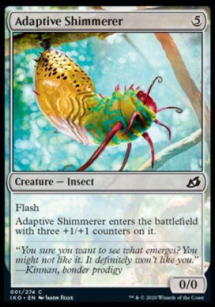 Adaptive Shimmerer (Ikoria Lair of Behemoths) Trading Card