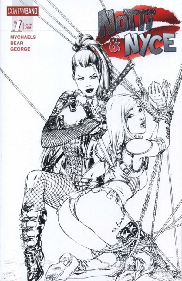 Notti & Nyce #1 (Basaldua Sketch Cover)