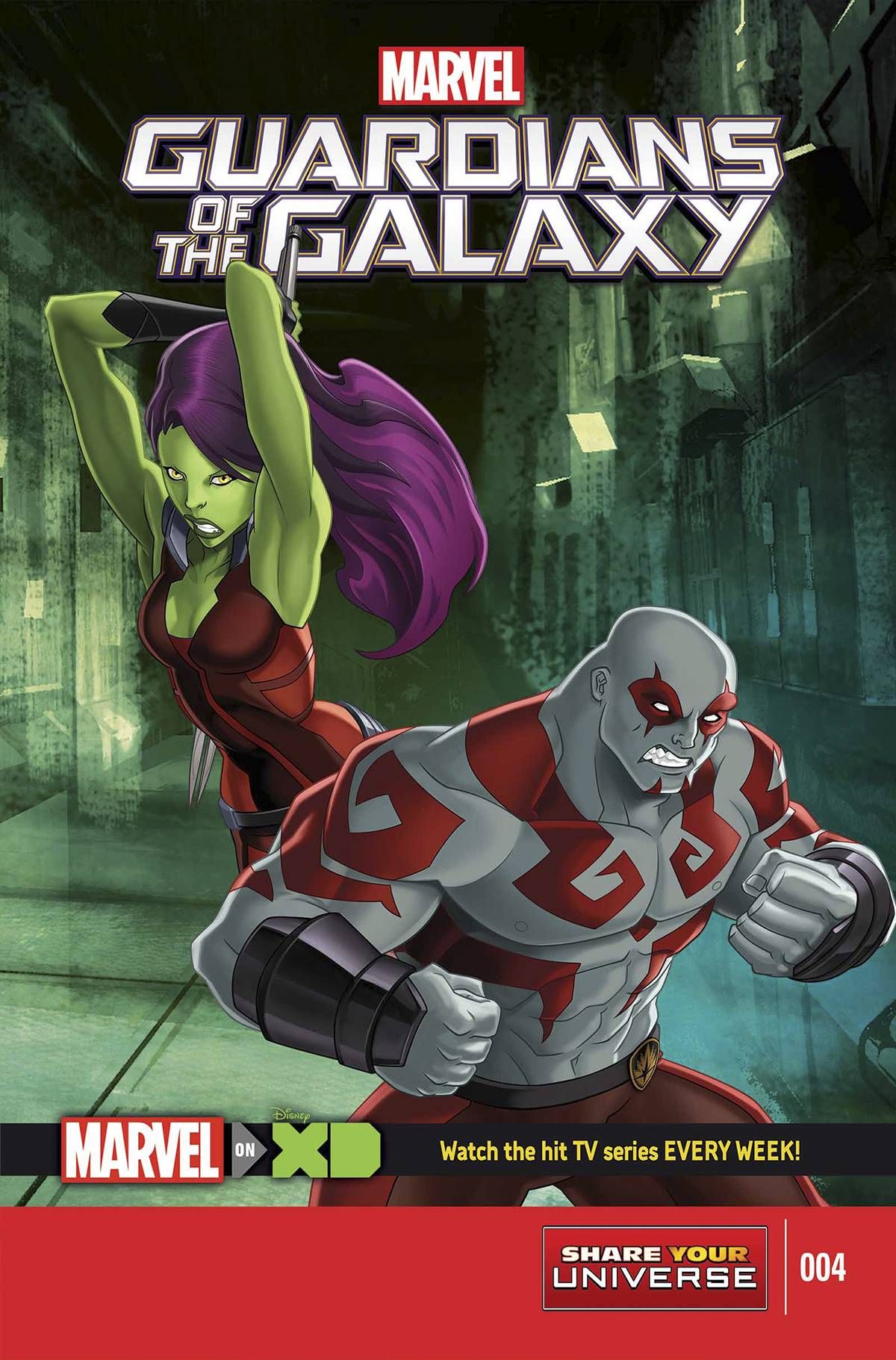 Marvel Universe Guardians Of Galaxy #4 Comic