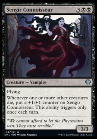 Sengir Connoisseur (Dominaria United) Trading Card