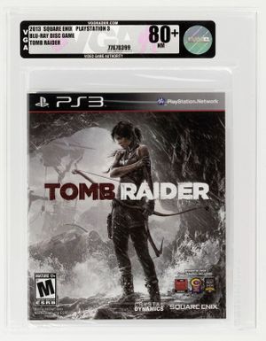 2013 Tomb Raider  Playstation 3 PS2 Sealed Graded VGA 80+ NM NOT WATA CGC
