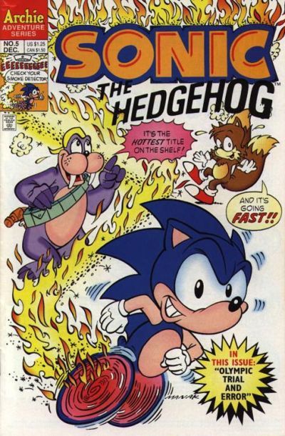 Sonic the Hedgehog #5 Comic