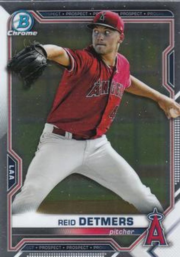 Reid Detmers 2021 Bowman Chrome - Prospects Baseball #BCP-155