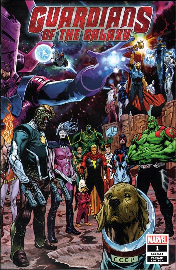 Guardians of the Galaxy #1 (Shaw Wraparound Variant)