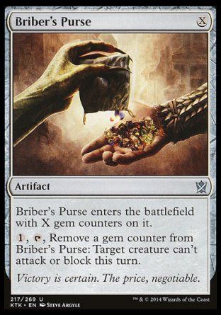 Briber's Purse (Khans of Tarkir) Trading Card