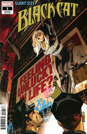 Giant-size Black Cat: Infinity Score #1 (Johnson Unlucky Variant)
