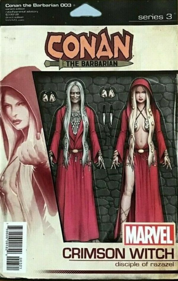 Conan The Barbarian #3 (Christopher Action Figure Variant)