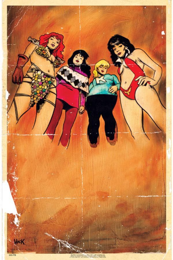 Red Sonja and Vampirella Meet Betty and Veronica  #1 (40 Copy Hack Virgin Cover)
