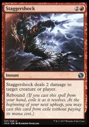 Staggershock (Iconic Masters) Trading Card