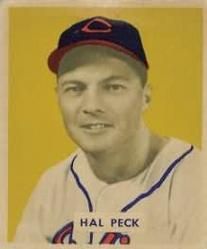 Hal Peck 1949 Bowman #182 Sports Card