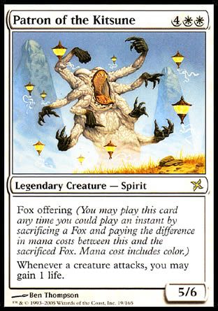 Patron of the Kitsune (Betrayers of Kamigawa) Trading Card