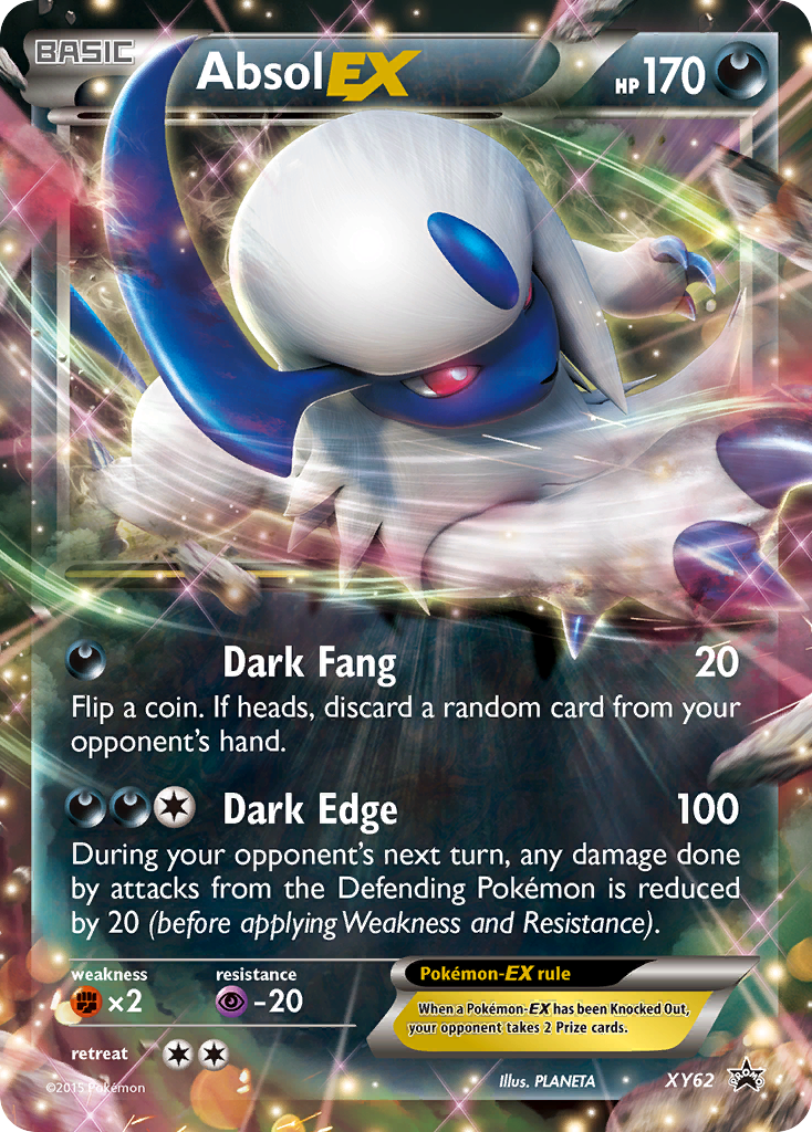 Absol EX (XY62) - XY Black Star Promos Pokémon Card