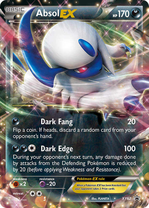 Absol EX (XY62) - XY Black Star Promos