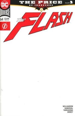 Flash #64 (Blank Variant Cover Last Cold Case)