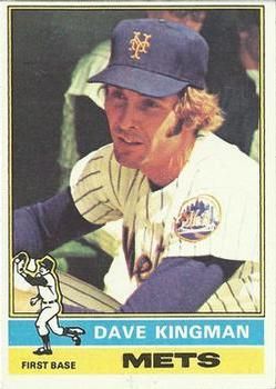 Dave Kingman autographed baseball card (Chicago Cubs) 1979 Topps #370