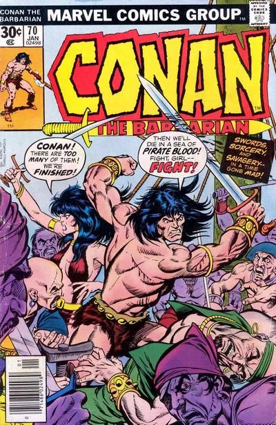 Conan the Barbarian #70 Comic