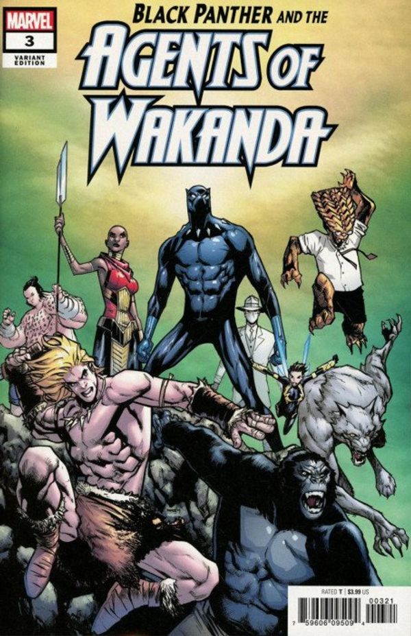 Black Panther and the Agents of Wakanda #3 (Ramos Variant)