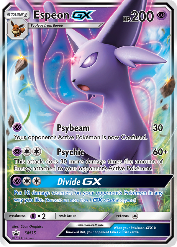 Espeon GX (SM35) - SM Black Star Promos