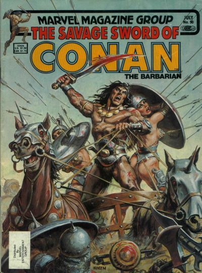 The Savage Sword of Conan #90 Comic