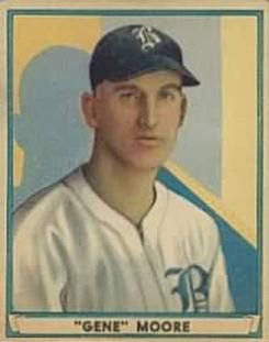 Gene Moore 1941 Play Ball #25 Sports Card