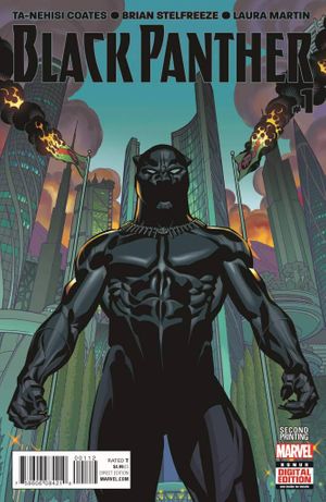 Black Panther #1 (2nd Printing)