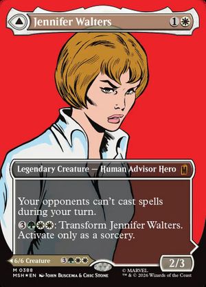 Jennifer Walters #388 (Marvel Super Heroes - Borderless Foil)