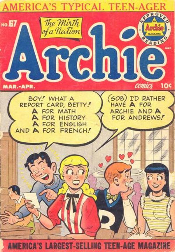Archie Comics #67
