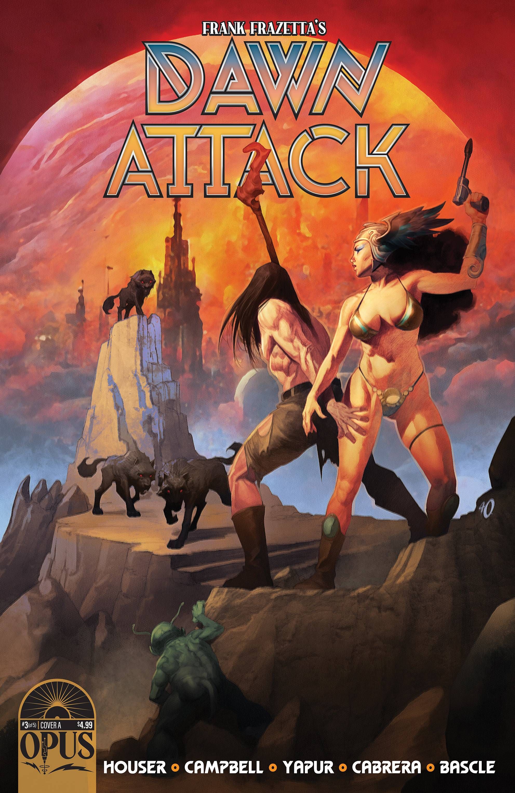 Frank Frazetta's Dawn Attack #3 Comic