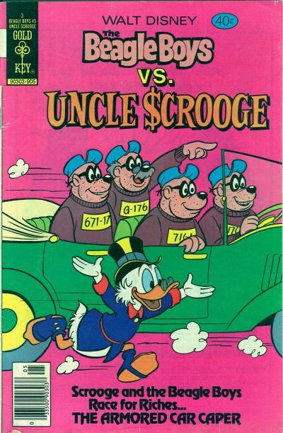 Beagle Boys Versus Uncle Scrooge #3 Comic