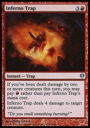 Inferno Trap (Archenemy - decks) Trading Card