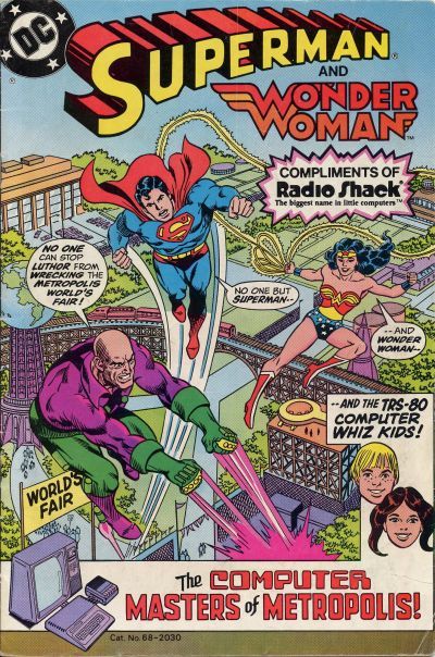 Superman in the Computer Masters of Metropolis #nn Comic
