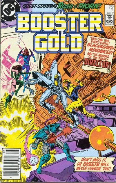 Booster Gold #4 Comic