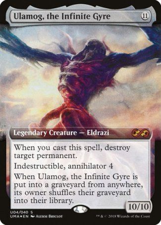 Ulamog, the Infinite Gyre (Ultimate Box Topper) Trading Card