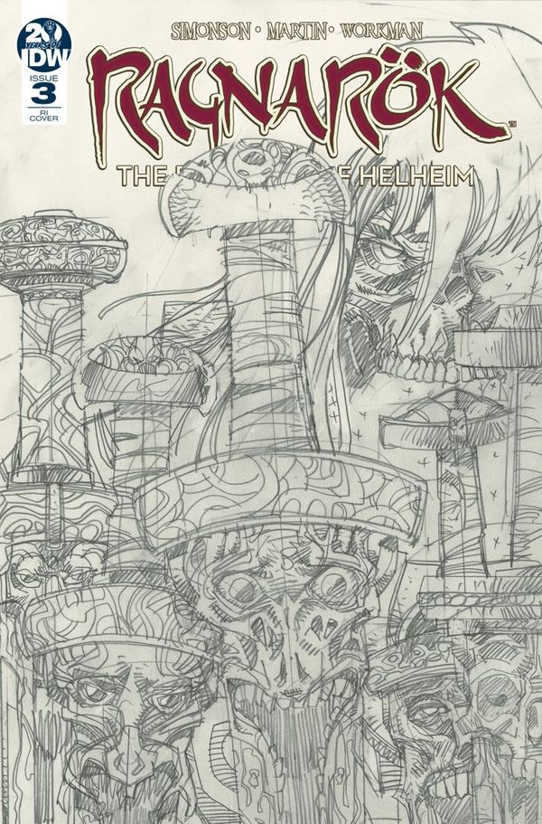 Ragnarok: the Breaking of Helheim #3 (10 Copy Cover Simonson)