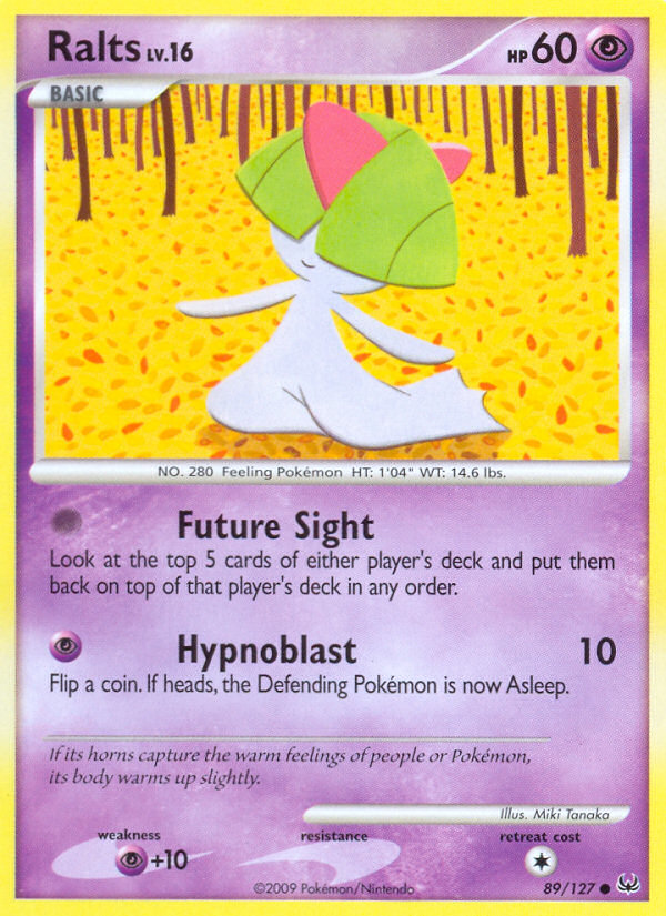 Ralts (89/127) - Platinum Pokémon Card