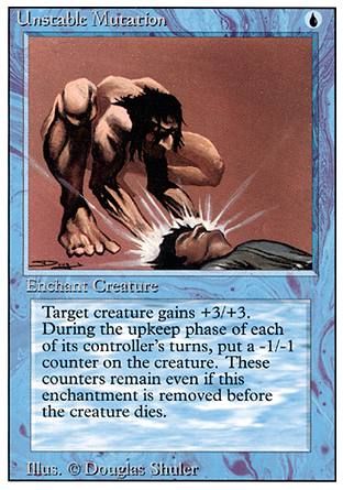 Unstable Mutation (Revised Edition) Trading Card