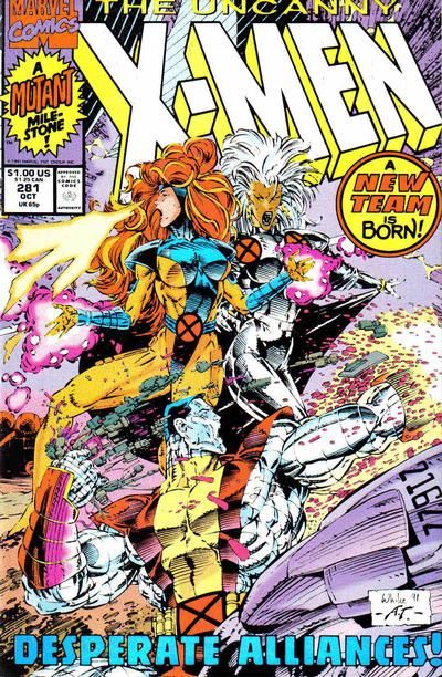 Uncanny X-Men #281 Comic